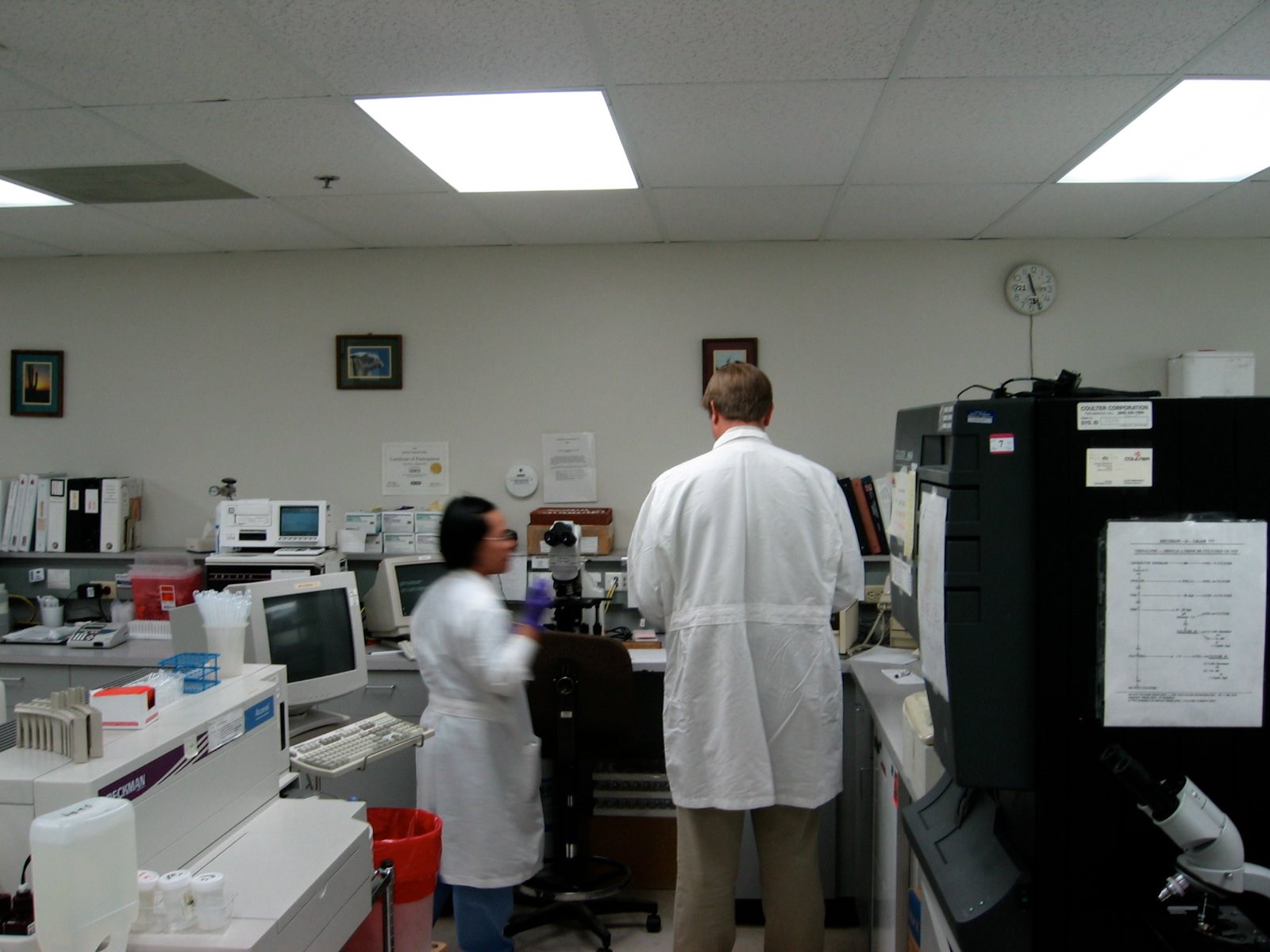 Hospital Laboratory – hematology