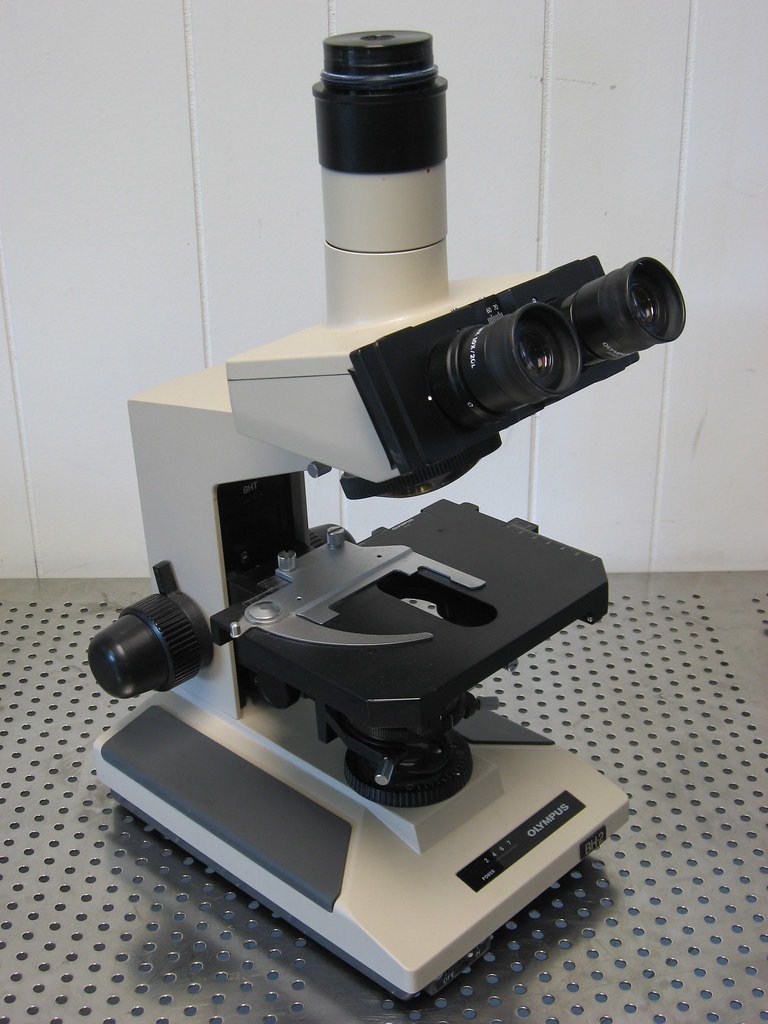 Olympus BH-2 BHT Trinocular Laboratory Microscope